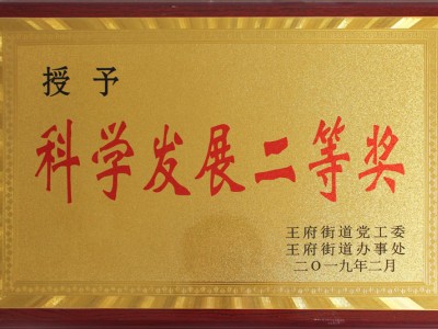 科学发展二等奖