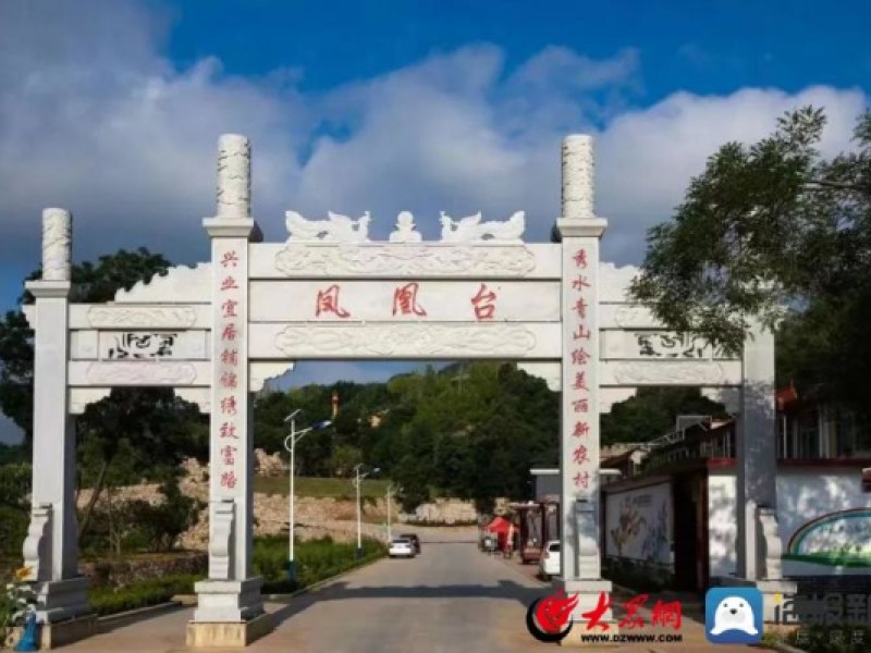 青州市王府街道凤山村：党建**奔小康，凤凰台上共富裕